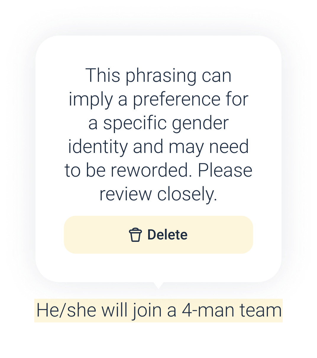Datapeople guidance on sexism